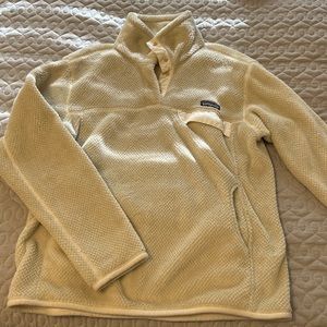 Cream Patagonia Re-Tool Snap-T® Fleece Pullover